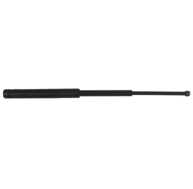 MFH Telescopic Baton with Holster, Black, 56cm