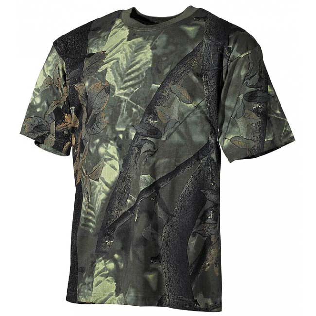 MFH Real Tree Pattern Hunter Green T-Shirt