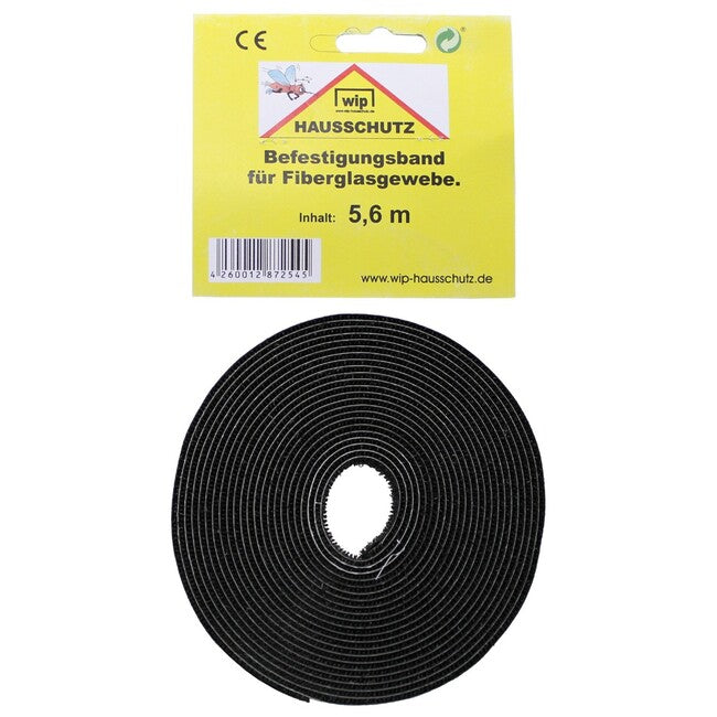 MFH Wip Securing Strap, Black, Fiberglass, 3.4 m