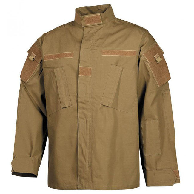MFH US ACU Rip-Stop Shirt, Coyote