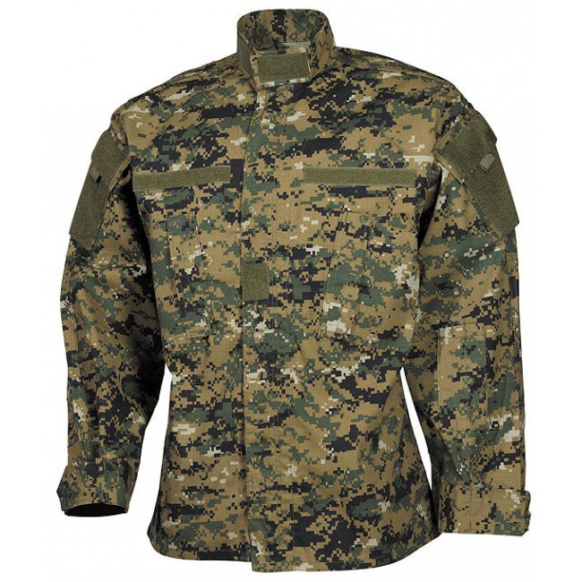 MFH US ACU Rip-Stop Shirt Digital Woodland