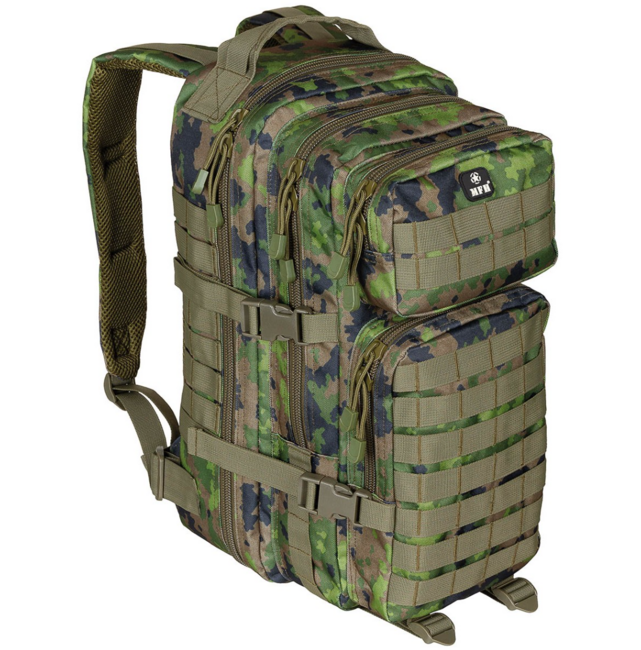 MFH US assault nahrbtnik BW tropentarn, 30L