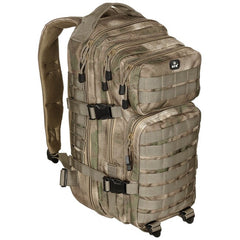 MFH US Assault Backpack, HDT-camo FG, 30L