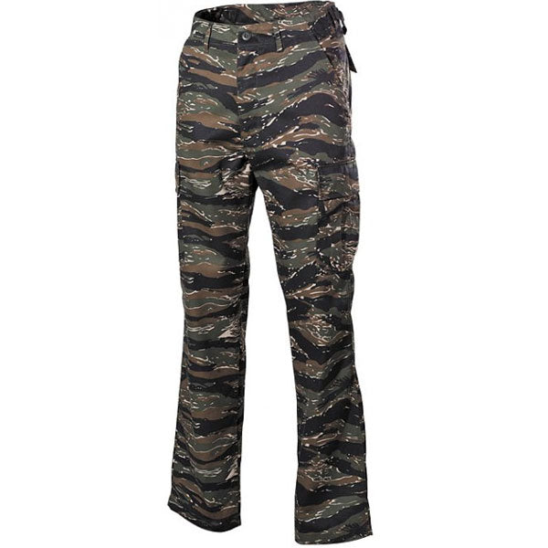 MFH US BDU Men's Pants, Tiger Stripe