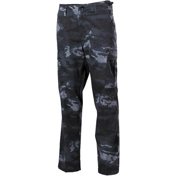 MFH US BDU Men's Pants, HDT-camo LE