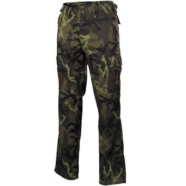MFH US BDU Men's Trousers, M 95 CZ Camo