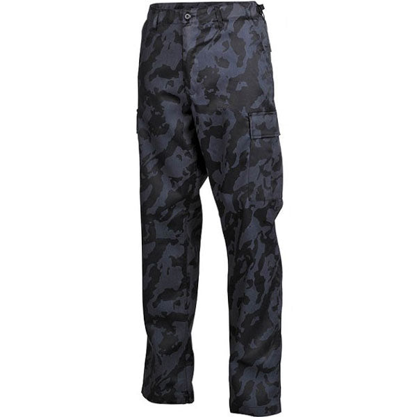 MFH US BDU Men's Pants, Night Camo