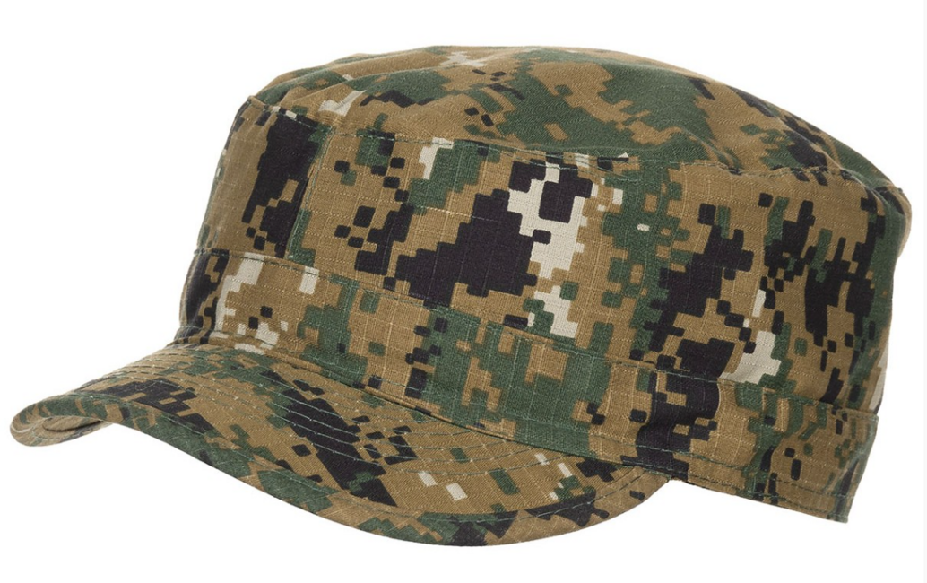 MFH US BDU Rip-Stop Cap, Digital Woodland