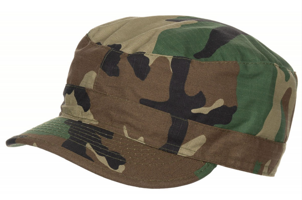 MFH US BDU Rip-Stop Cap, Woodland