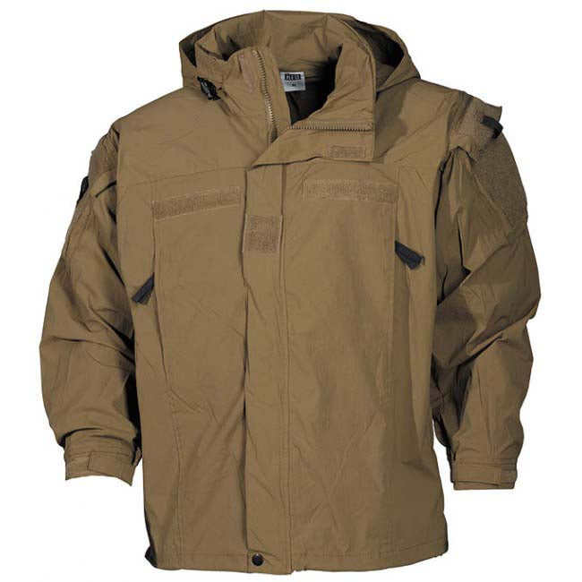MFH Soft Shell Jacket, Coyote Tarn, Level 5