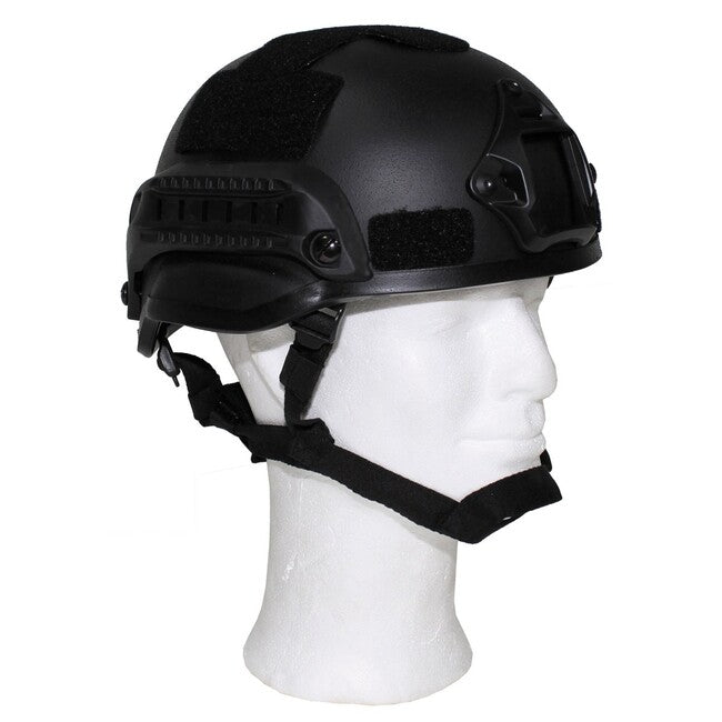 MFH US MICH 2002 Helmet, ABS-Plastic, Black