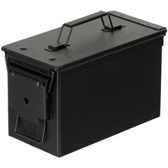 MFH US M2A1 Ammunition Box, Metal Black, 30 x 15.5 x 19 cm