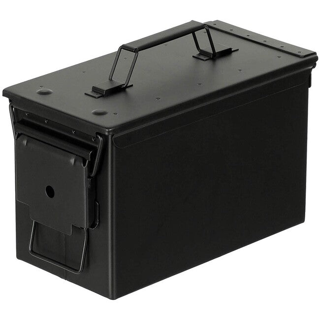 MFH US M2A1 Ammunition Box, Metal Black, 30 x 15.5 x 19 cm