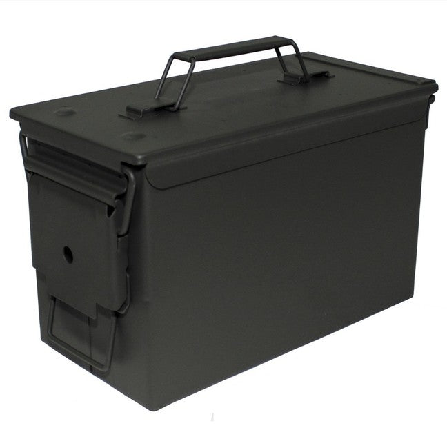 MFH US M2A1 Ammunition Box, Metal Olive 30 x 15.5 x 19 cm