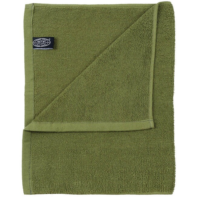 MFH Towel, Terry, Green, approx. 50 x 30 cm