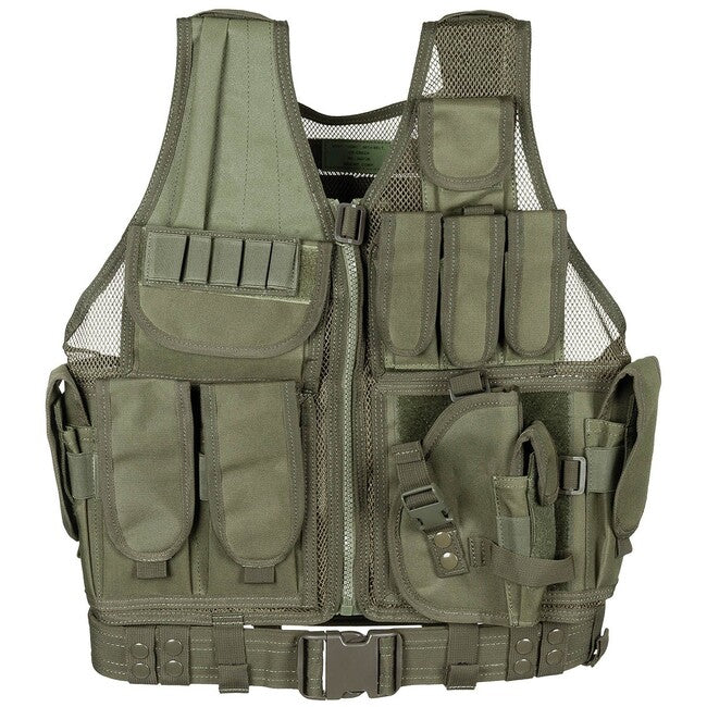 MFH USMC Vest with Belt, OD Green