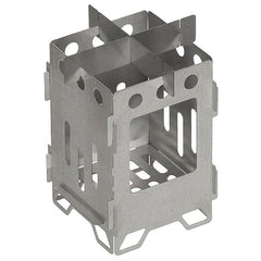 MFH Hobo Outdoor Stove Small, Stainless Steel