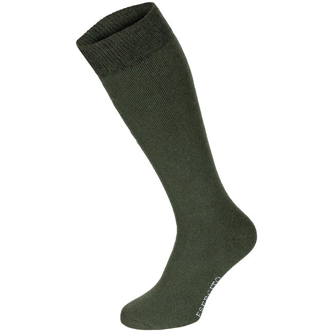 MFH Winter Socks, Esercito, Olive Drab, Long, 3-pack