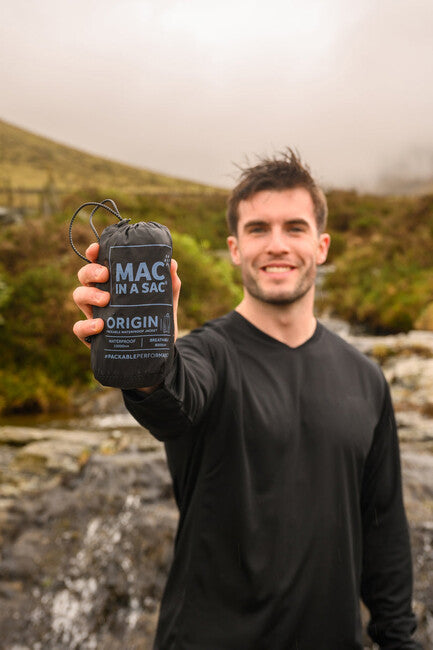 Mac in a Sac Origin 2 Waterproof Jacket, Navy Blue