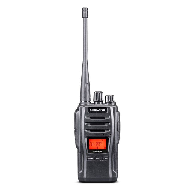 Midland G13 PRO Professional Walkie-Talkie, Black