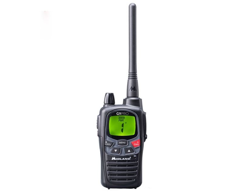 Midland G9 PRO PMR Radio, Black