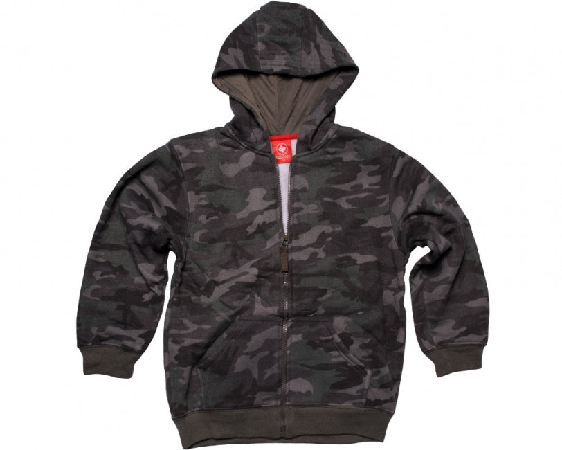O&T Kiddney Kids Hoodie, Dark Camo