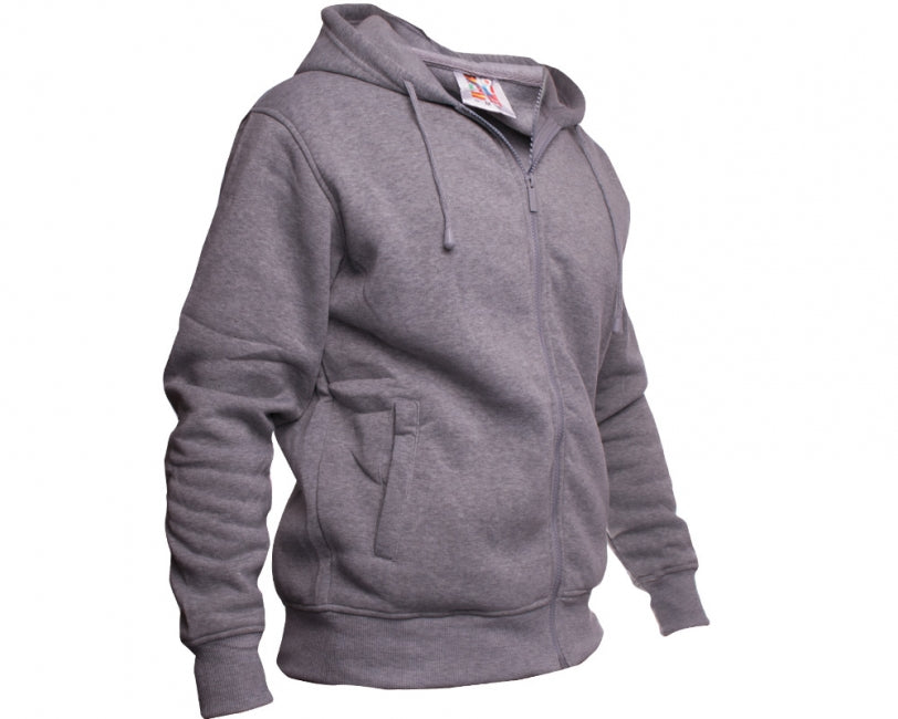 O&T Paulo High Zipper Hoodie, Grey