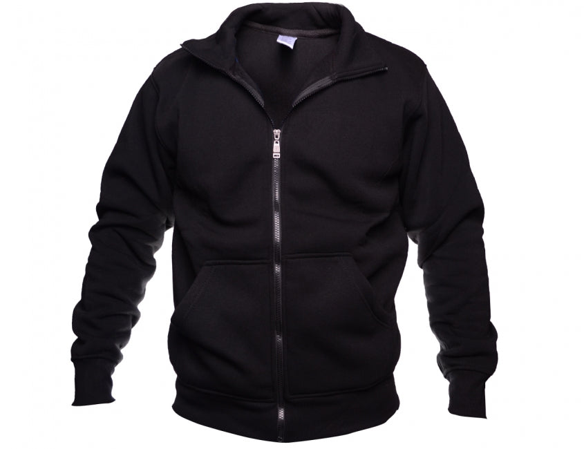 O&T Paulo Midd Zipper Hoodie, Black