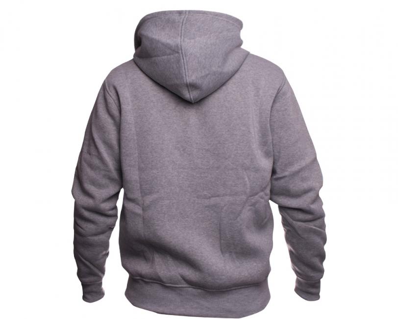 O&T Paulo High Zipper Hoodie, Grey