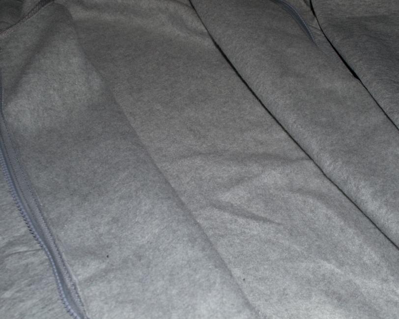 O&T Paulo High Zipper Hoodie, Grey