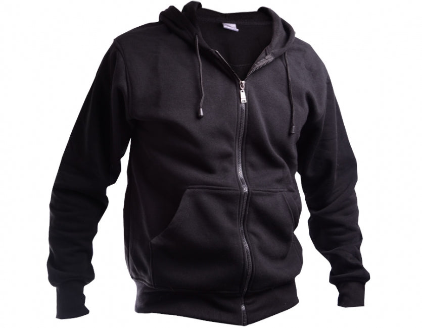 O&T Paulo High Zipper Hoodie, Black