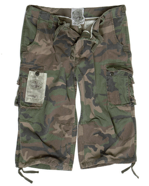 Mil-Tec Air Combat 3/4 Pants, Woodland