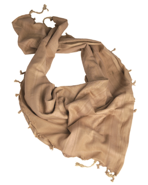 Mil-Tec Arafatka Scarf, Coyote, 110 x 110cm