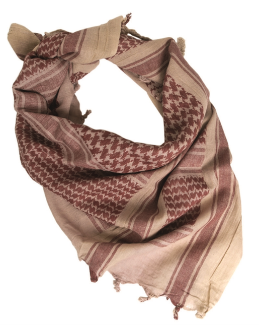 Mil-Tec Arafatka Scarf, Coyote Brown, 110 x 110cm