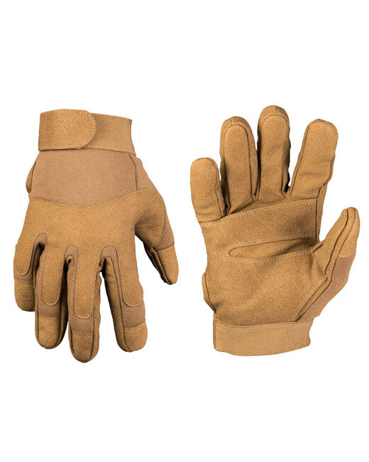 Mil-Tec Military Gloves, Dark Coyote