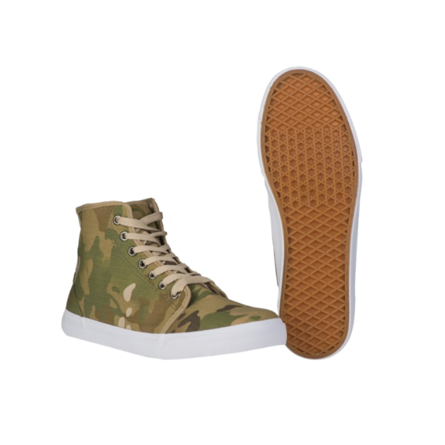 Mil-Tec Army Sneaker Rip-Stop Hiking Shoes, Multicam