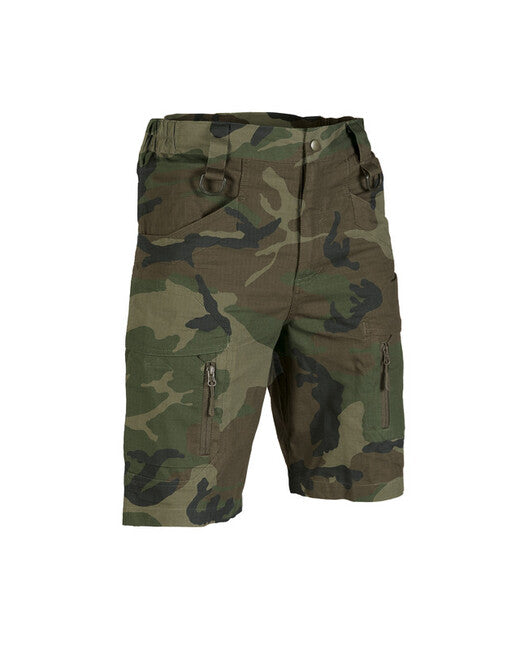 Mil-Tec Assault Shorts Ripstop Woodland