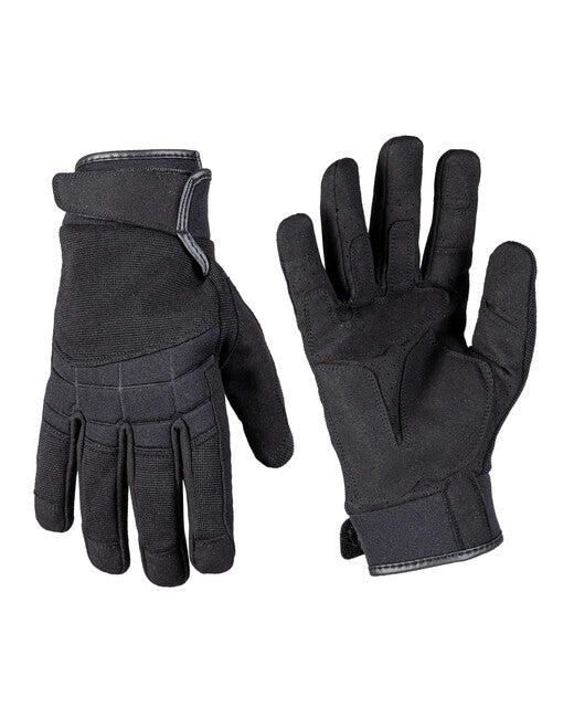 Mil-Tec Assault Gloves, Black