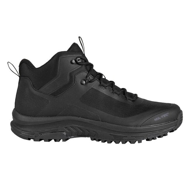 Mil-Tec Assault Boots Mid Black