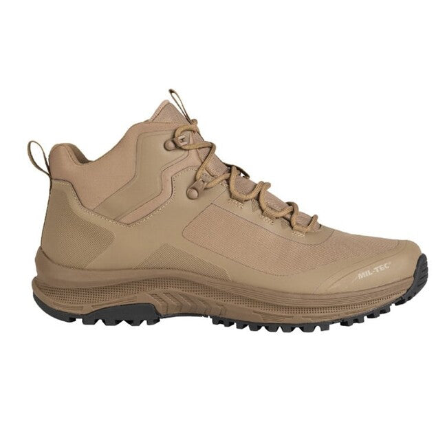 Mil-Tec Assault Boots Mid Dark Coyote