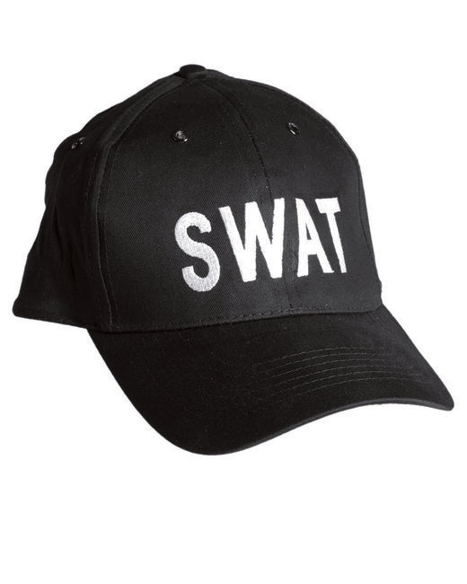 Mil-Tec SWAT Baseball Cap, Black