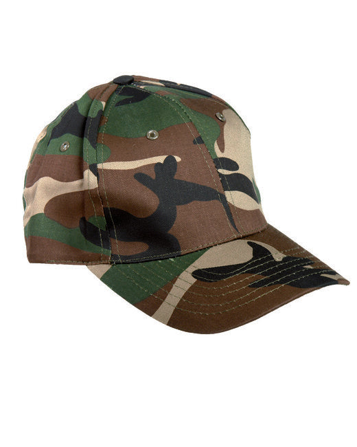 Mil-Tec Baseball Cap, Woodland