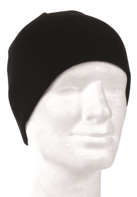 Mil-Tec Knit Hat Beanie, Black
