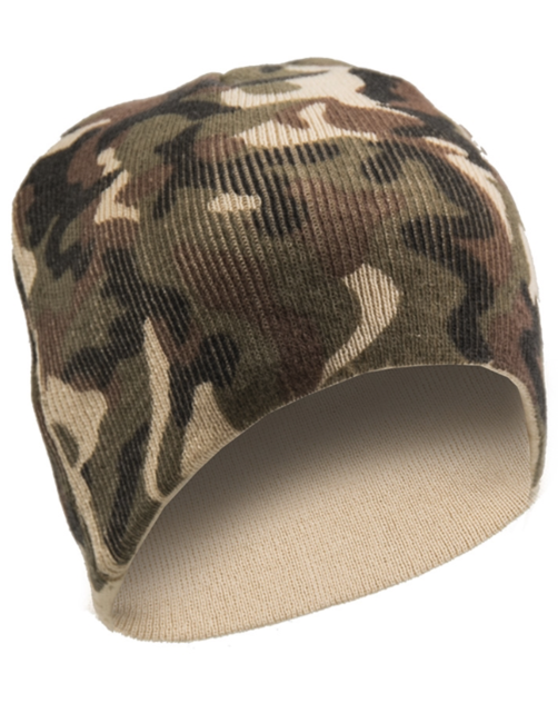 Mil-Tec Knit Cap Beanie, Woodland