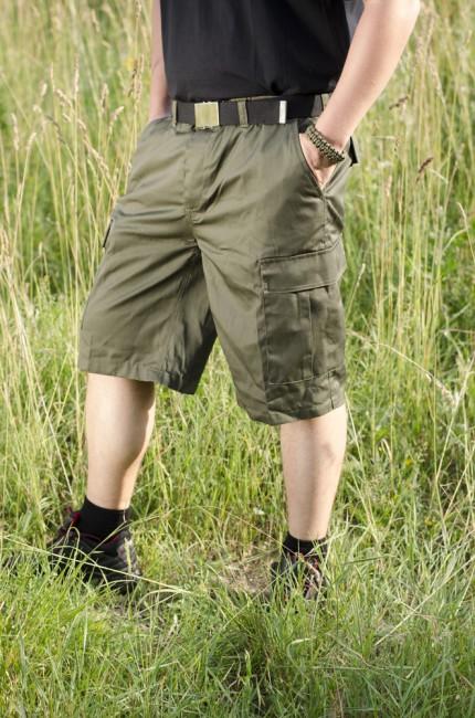 Mil-Tec Bermuda Shorts, Olive