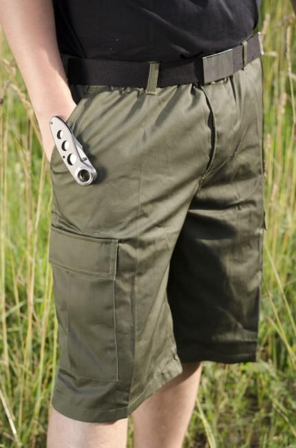 Mil-Tec Bermuda Shorts, Olive