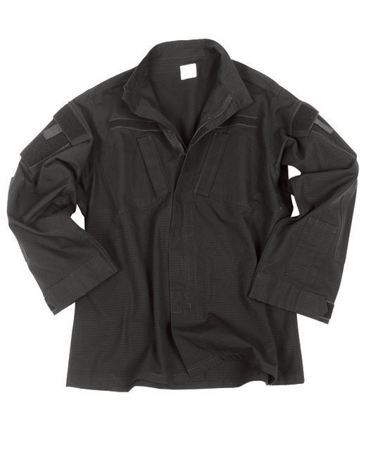 Mil-Tec US ACU Rip-Stop Field Shirt, Black