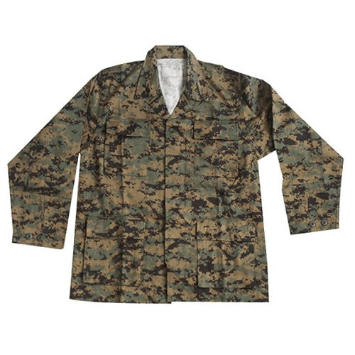 Mil-Tec US BDU Shirt, Digital Woodland