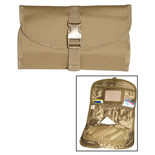Mil-Tec British Toiletry Bag, Coyote