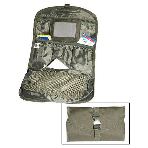 Mil-Tec British Toilet Bag, Olive